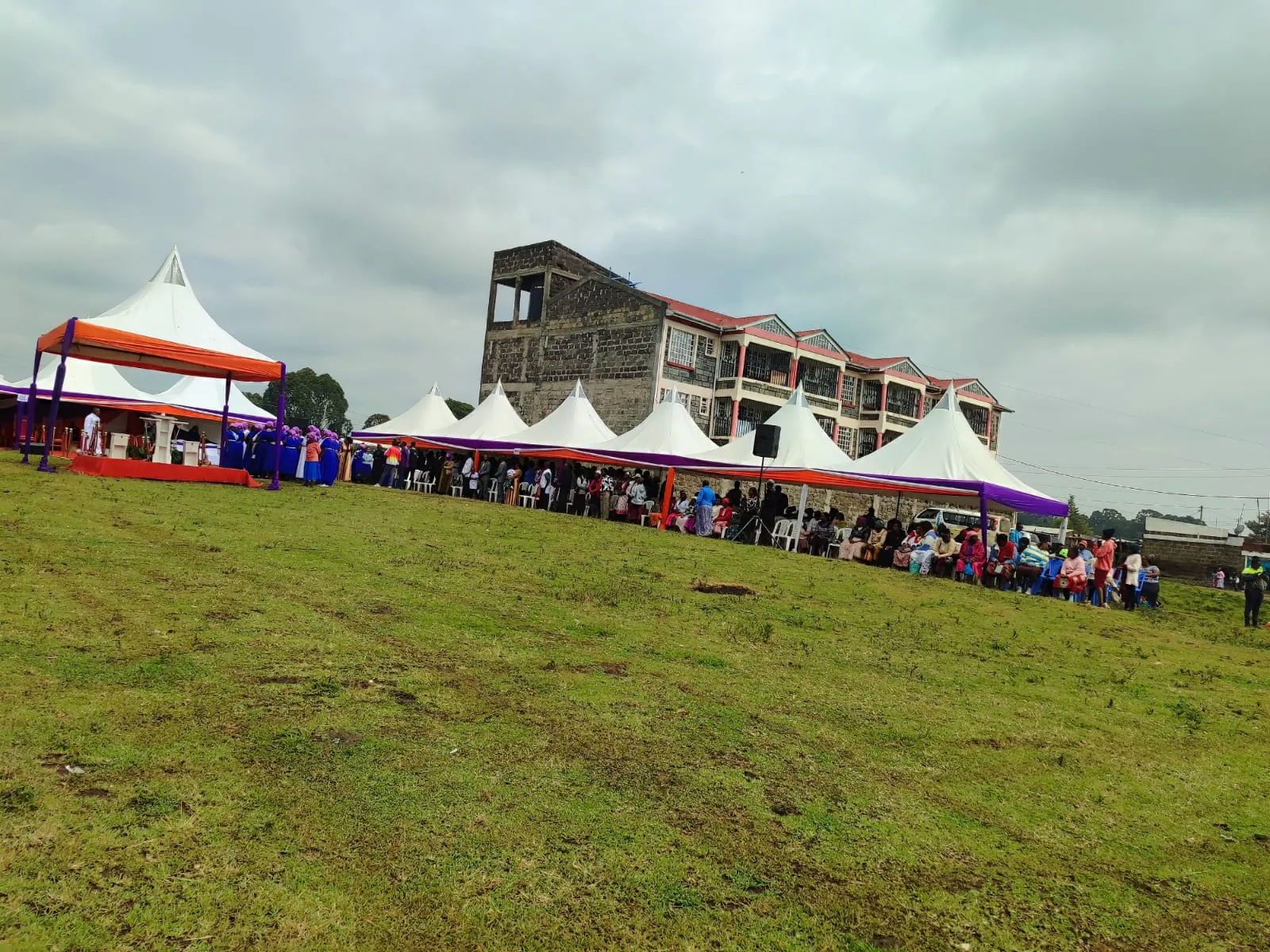 Event Tent with Chairs