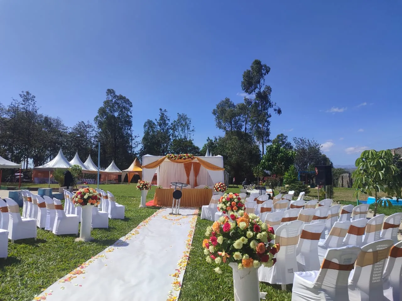 Bridal setup and wedding decoration by wedding planner in Lanet Nakuru
